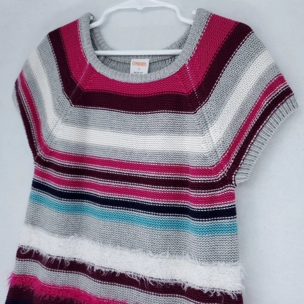 Gymboree Ready, Jet, Go Stripe Sweater Dress - Picture 2 of 8